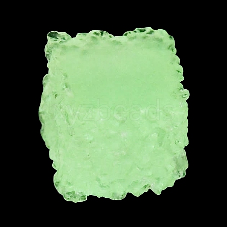 Luminous Resin Cabochons RESI-E041-02C-1