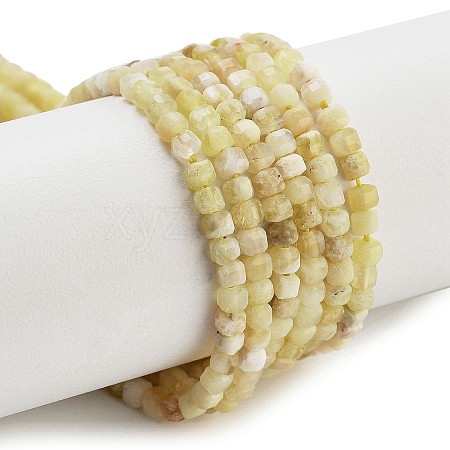 Natural Yellow Opal Beads Strands G-H042-B03-01-1