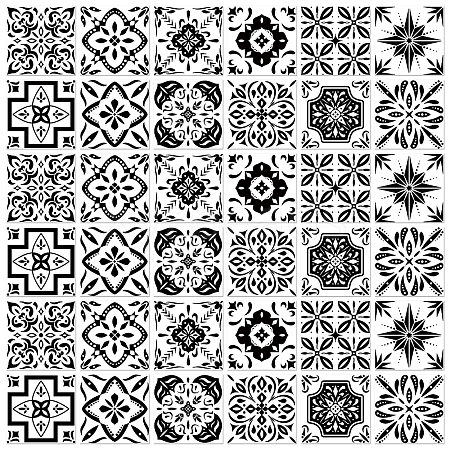 Waterproof PVC Tile Stickers DIY-WH0454-010-1