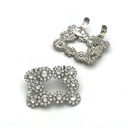 Alloy Rhinestone Shoe Decoration FIND-GF0006-01A-P-1