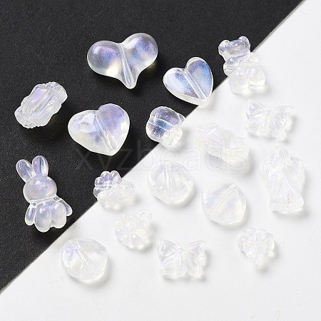 Transparent Acrylic Beads MACR-D033-03-1