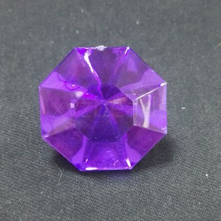Acrylic Rhinestone Pointed Back Cabochons LS-GACR-WH0001-01E-1