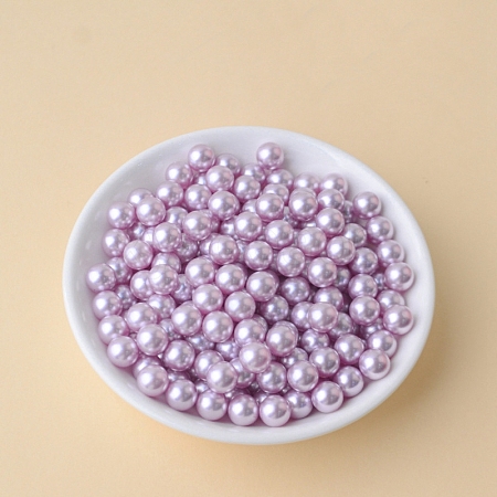 ABS Plastic Imitation Pearl Beads KY-WH0046-169B-01-1