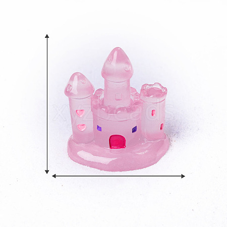 Resin Luminous Castle Mini Model PW-WGC3917-05-1