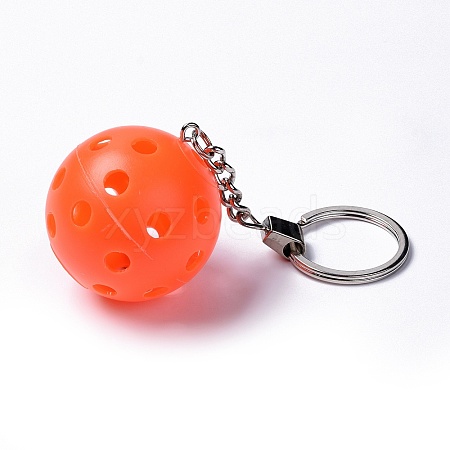 Plastic Pickleball Keychain KEYC-C003-01B-1