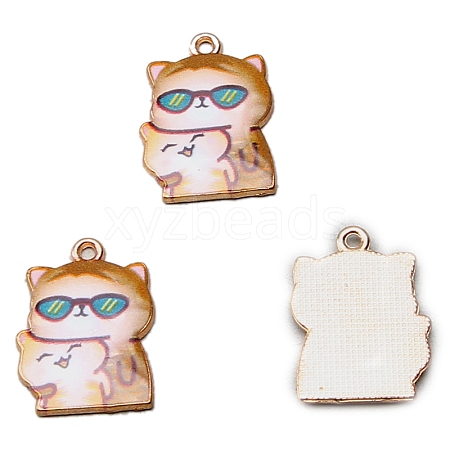 Alloy Enamel Pendants PW-WG756F0-01-1