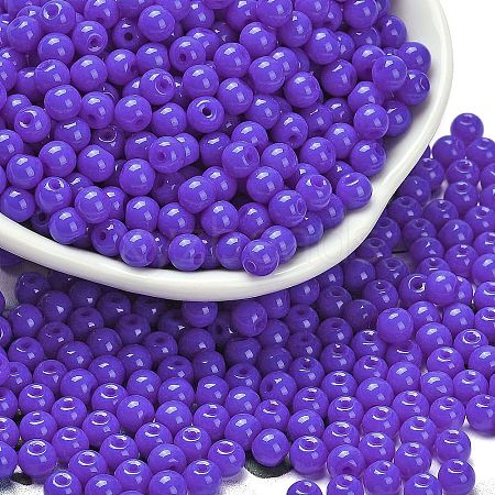 Opaque Colours Glass Seed Beads SEED-C001-02B-06-1