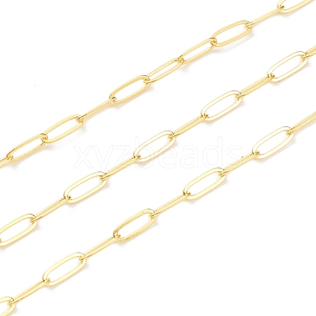 Brass Paperclip Chains CHC-XCP0001-06G-1