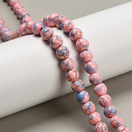 Synthetic Turquoise Beads Strands TURQ-F019-03F-1