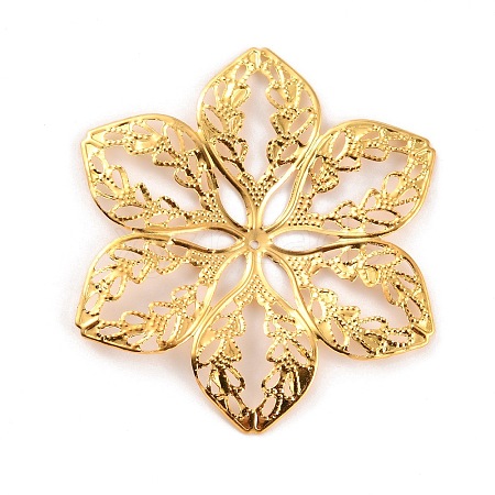Alloy Filigree Bead Cap FIND-WH0111-213C-1