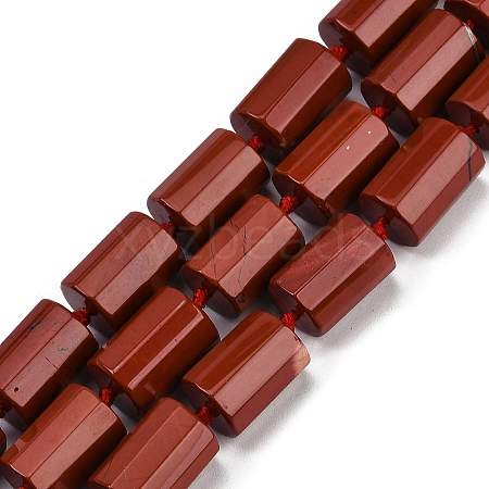 Natural Red Jasper Beads Strands G-G162-D14-02-1