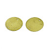 Spray Painted Natural Capiz Shell Disc Links Connector Charms SSHEL-T017-32C-2