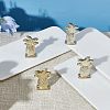 Resin Name Card Clip AJEW-CA0001-97-4