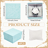 Cardboard Jewelry Watch Storage Gift Box CON-WH0092-67C-2