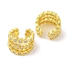 Brass Cuff Earrings EJEW-I305-48G-2