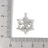 Christmas Theme Brass Micro Pave Cubic Zirconia Pendants X-KK-Z065-01-02P-3