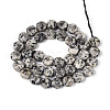 Natural White Jade Beads Strands G-T143-16O-2