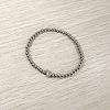 304 Stainless Steel Beads Stretch Bracelets for Women FS-WGC4F34-06-1