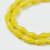 Opaque Glass Beads Strands GLAA-P001-03B-02-2