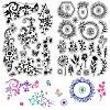 Custom Wall Theme PVC Plastic Clear Stamps DIY-WH0619-0026-1