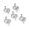 Alloy Crystal Rhinestone Pendants ALRI-H004-18P-3