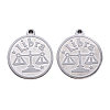 Non-Tarnish 201 Stainless Steel Pendants STAS-R106-03-1