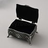 Retro Embossed Flower Alloy Jewelry Storage Decorative Boxes CON-WH20008-27A-2