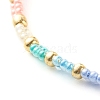Glass Seed Beaded Bracelet for Women Girl BJEW-JB06746-6