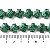 Synthetic Malachite Beads Strands G-K357-C08-01-5