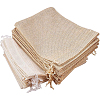 Burlap Packing Pouches Drawstring Bags ABAG-BC0001-02-2