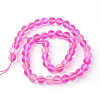 Synthetic Moonstone Beads Strands X-G-R375-6mm-A01-2