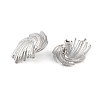 304 Stainless Steel Earrings EJEW-O004-06P-1