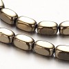 Electroplate Non-magnetic Synthetic Hematite Bead Strands G-F300-40B-3