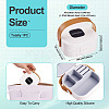 Square PU Leather & PP & Silicone Jewelry Set Box AJEW-TAC0014-13B-3