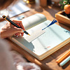 40Pcs 2 Colors Paper Blank Bookmarks AJEW-TA0003-12-7