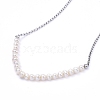 304 Stainless Steel Rolo Chains Necklace & Bracelet Jewelry Sets SJEW-JS01097-4