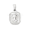 304 Stainless Steel Pendants SA-CBA34D4-14P-1