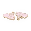 Alloy Enamel Pendants ENAM-G213-22LG-05-3