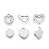 201 Stainless Steel Charms STAS-R118-04-1