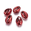 Electroplated Cowrie Shell Beads BSHE-O017-13A-01-2