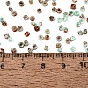 Opaque Picasso Cylinder Glass Beads SEED-Q039-06A-13-4
