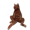 Orgonite Cat Natural Carnelian Resin Ornaments for office Home Desk Decorations PW-WG26C51-10-1