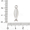 304 Stainless Steel Pendants STAS-K322-09P-3