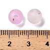 Frosted Transparent Acrylic Beads X1-OACR-F013-13K-3