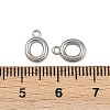 304 Stainless Steel Charms STAS-G356-08P-O-3