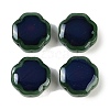 Two Tone Glass Beads GLAA-Z007-11D-2