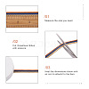 Polyester Yarn Ribbon FW-TAC0001-04-4