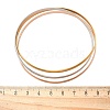 304 Stainless Steel Plain Bangles for Women BJEW-C092-01-5