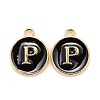 Golden Plated Alloy Charms ENAM-S118-02P-1