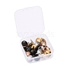 24Pcs 4 Colors Stainless Steel Stud Earring Findings STAS-ZZ0001-01A-5